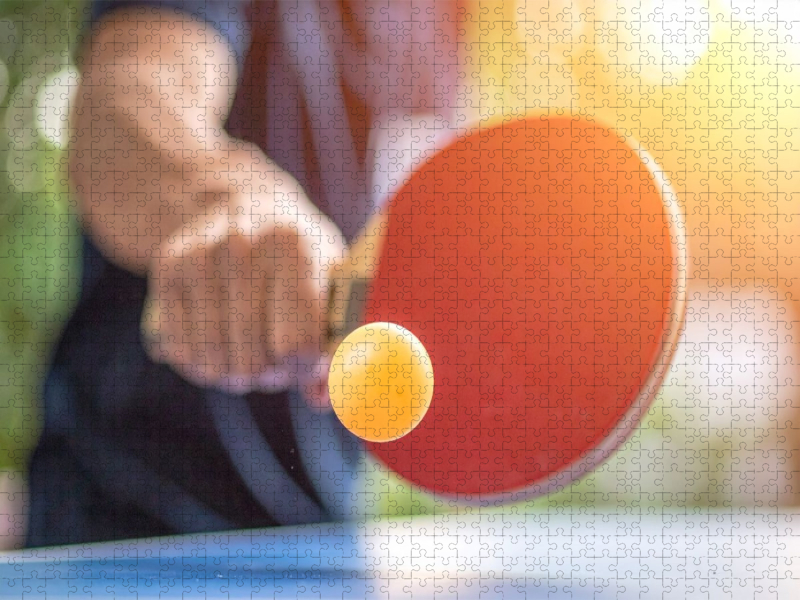 Alles beginnt mit dem Aufschlag - Tischtennis