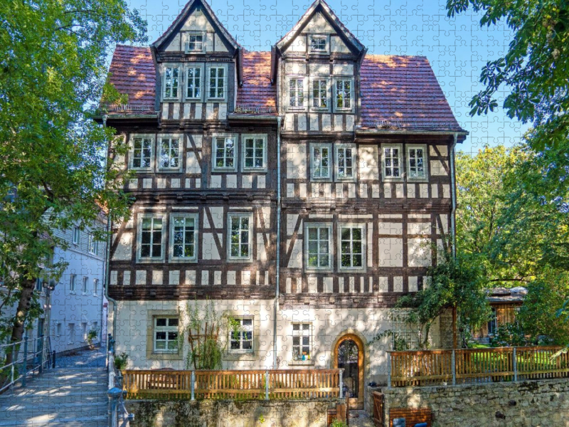 Historische Fachwerkhäuser in Erfurt