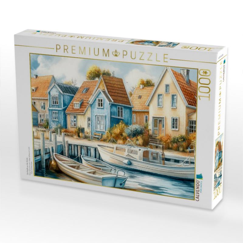 Dorfidylle an der Küste