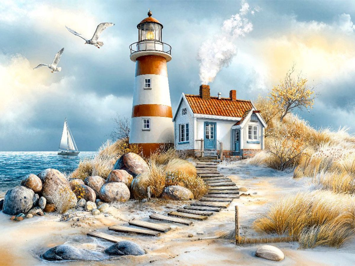 Der Leuchtturm - zu jeder Zeit weist er den Weg