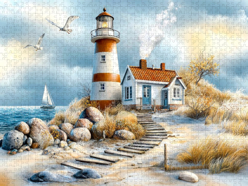 Der Leuchtturm - zu jeder Zeit weist er den Weg