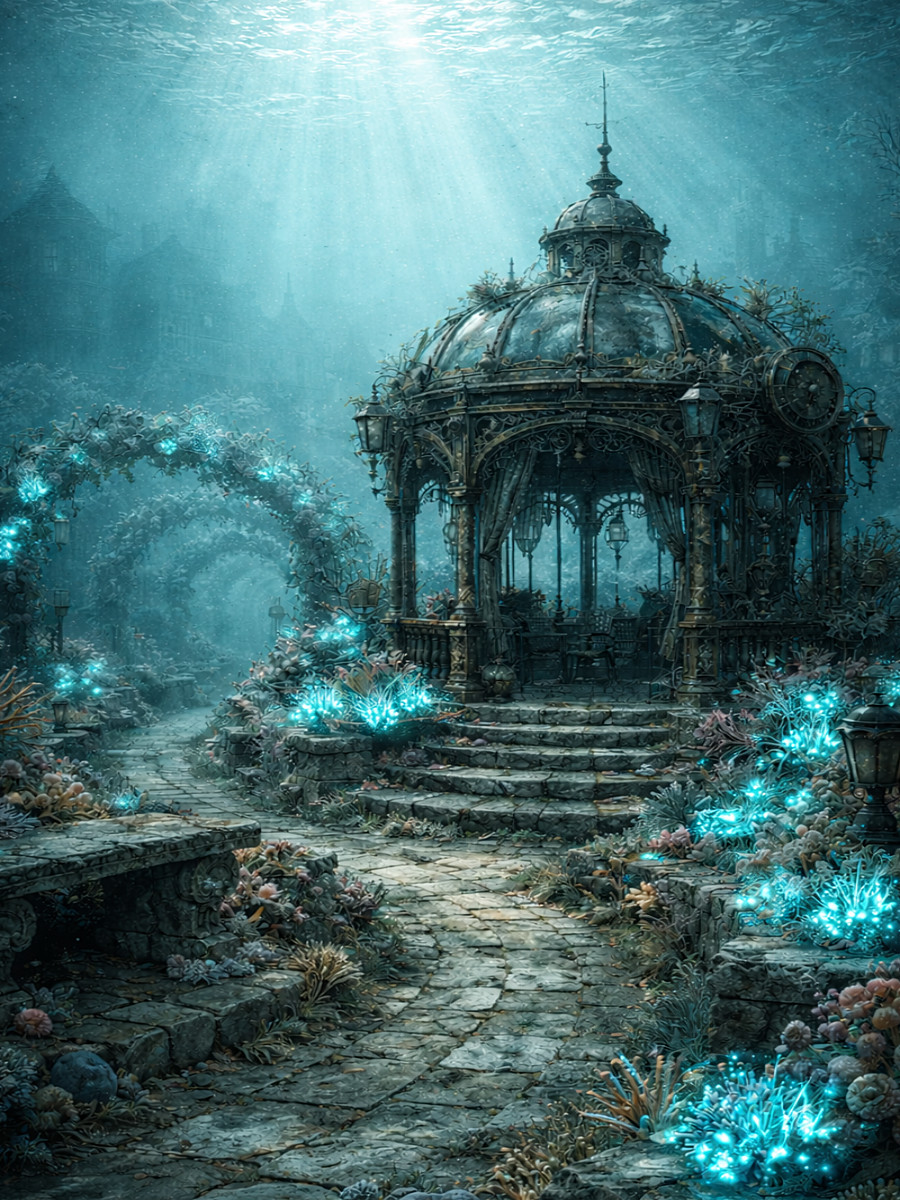 Der verwunschene Garten – Verborgene Schönheit unter dem Meer