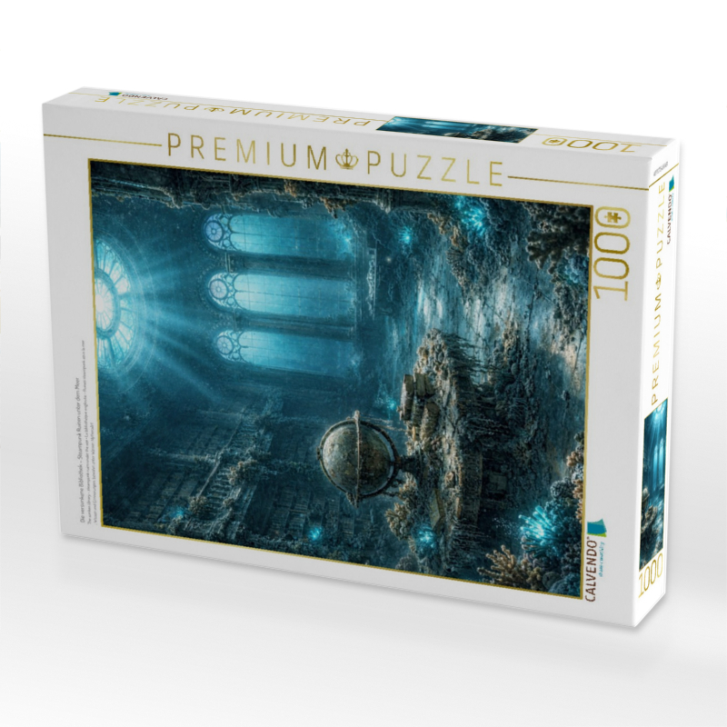 Die versunkene Bibliothek – Steampunk Ruinen unter dem Meer