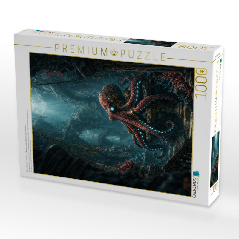 Die verborgene Kreatur – Oktopus in den Ruinen von Aetherion