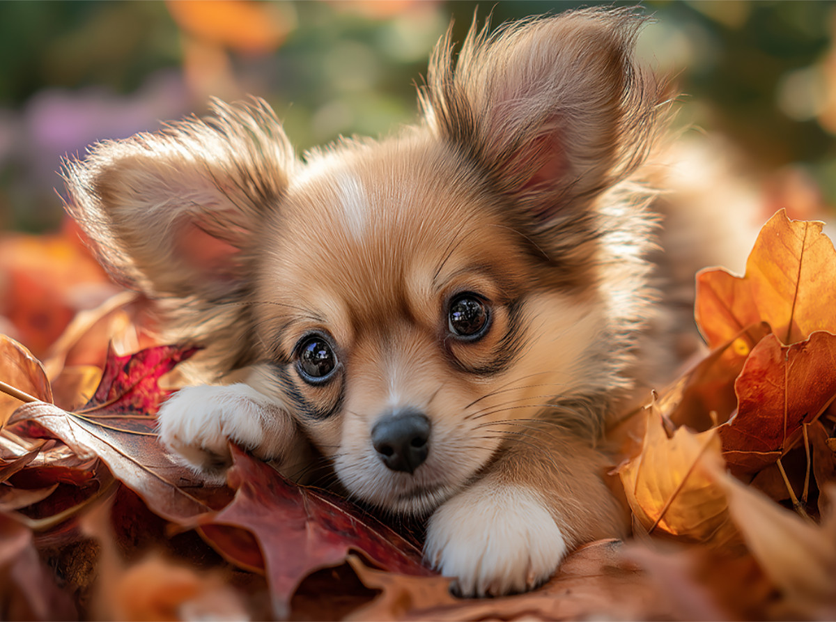 Eingekuschelt in den schönsten Farben des Jahres