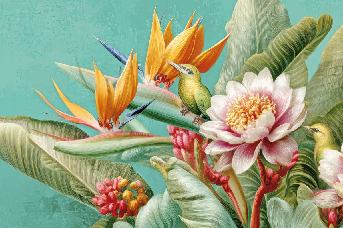 Exotische Pflanzenwelt