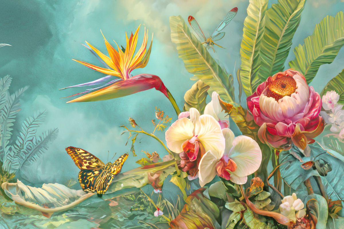 Exotische Pflanzenwelt