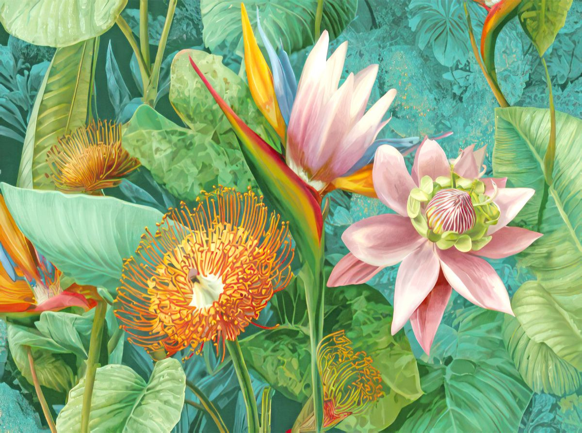 Exotische Pflanzenwelt