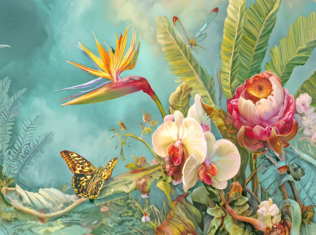 Exotische Pflanzenwelt