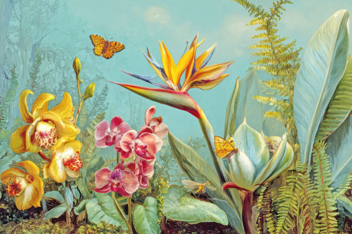 Exotische Pflanzenwelt