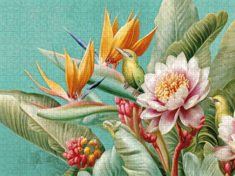 Exotische Pflanzenwelt