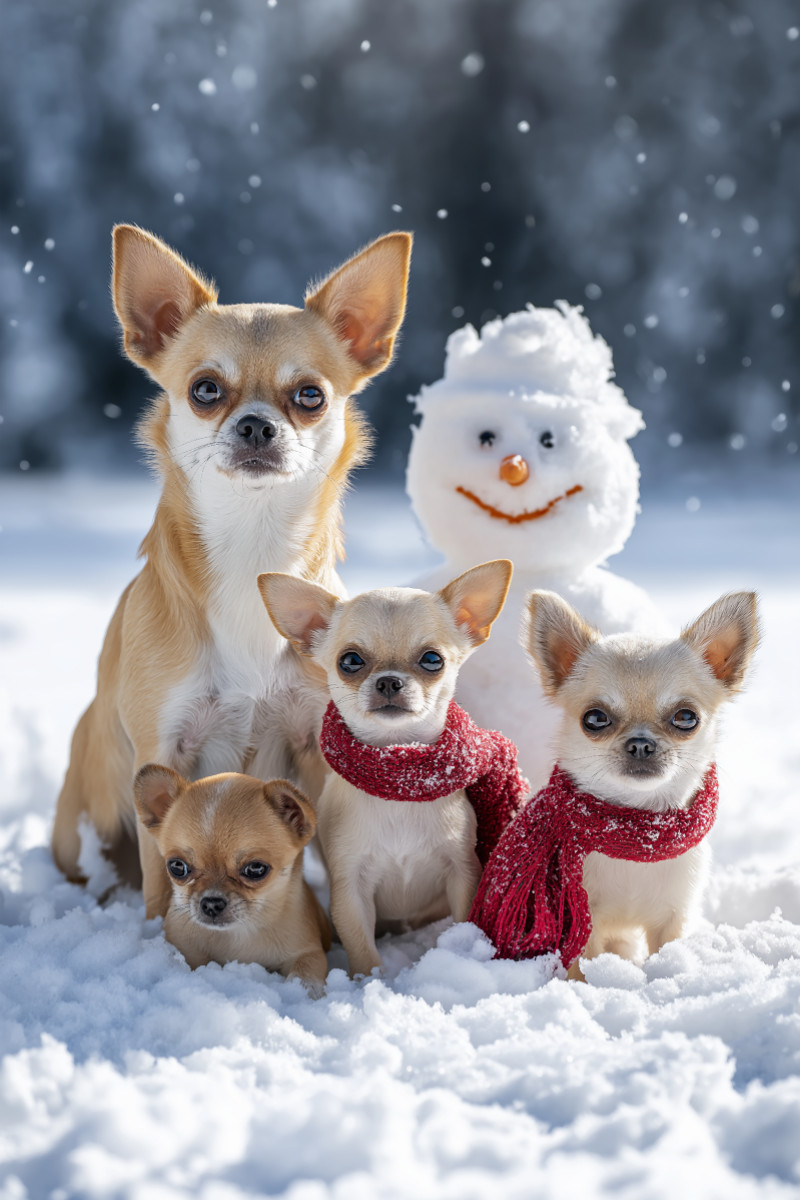 Wenn Glück durch den Schnee flitzt