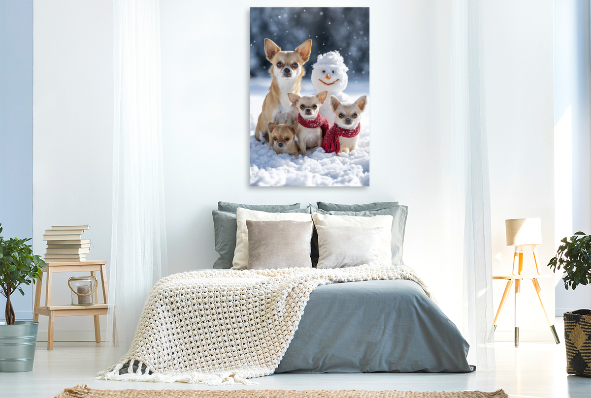 Wenn Glück durch den Schnee flitzt