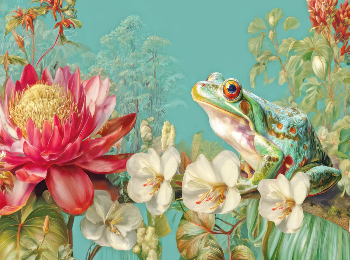 Exotische Pflanzenwelt