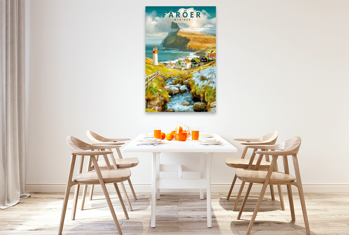 Leuchtturm von Mykines