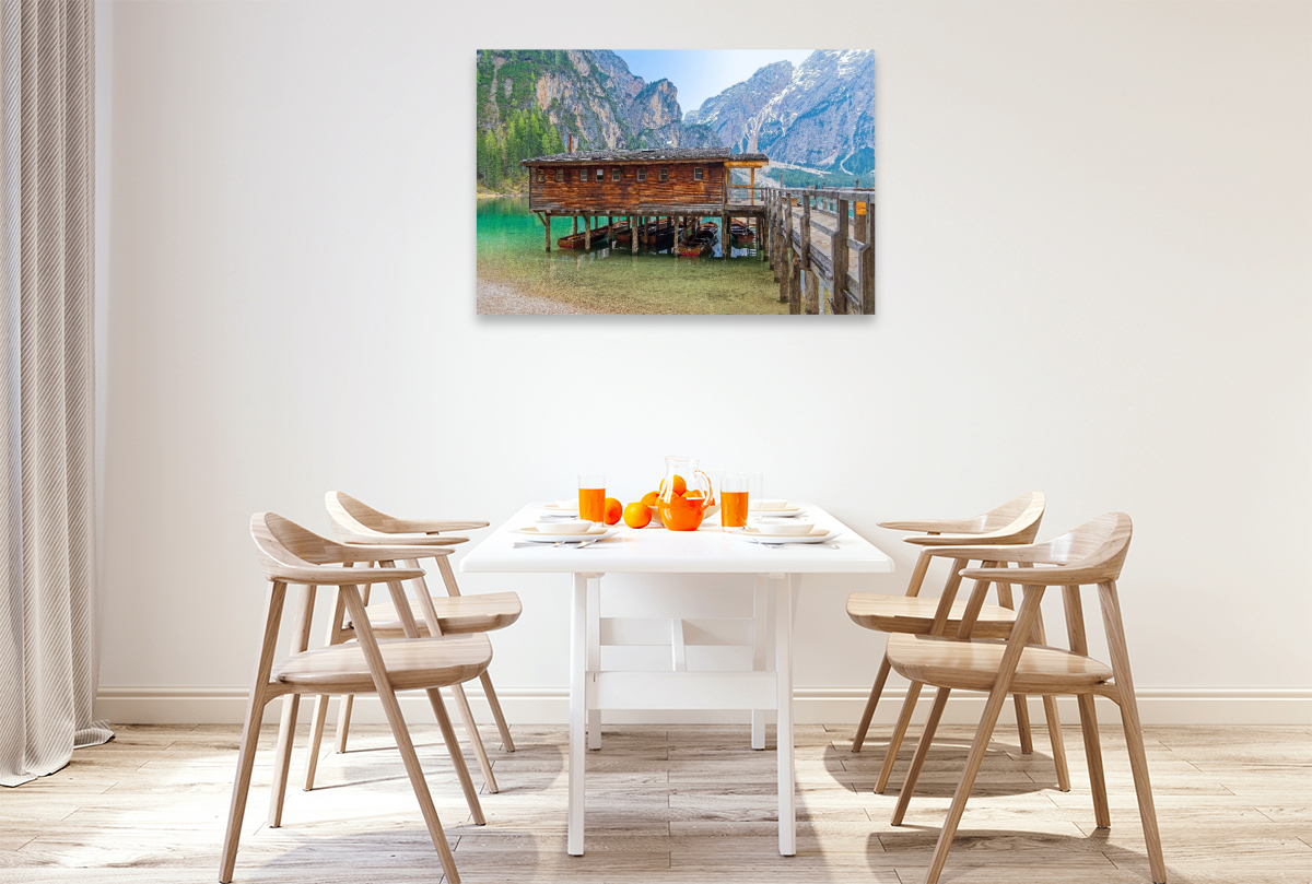 Bootshaus am Pragser Wildsee