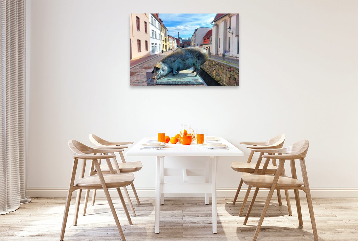 Wismar, an der Schweinsbrücke