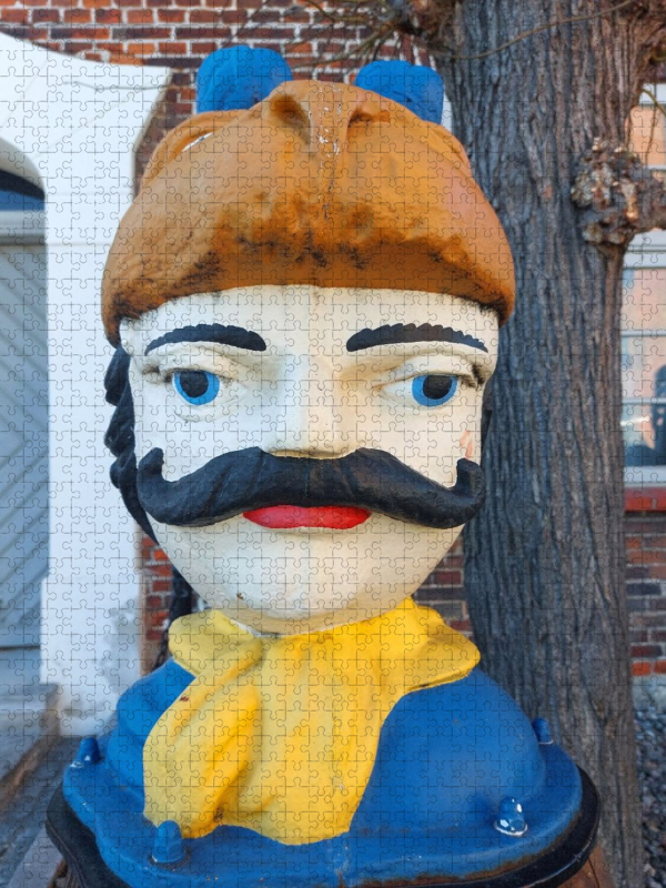 Wismar, einer von zwei Schwedenköpfen