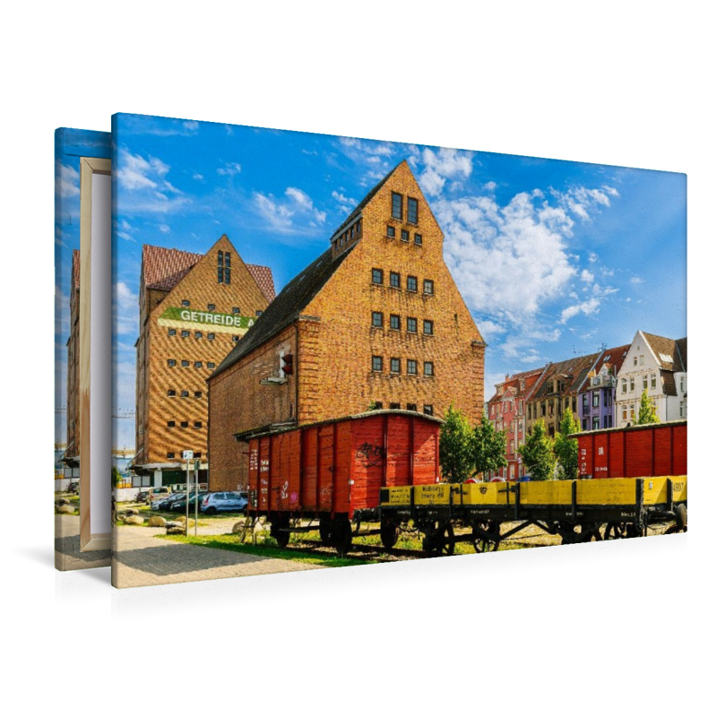 Speichergebäude am Hafen