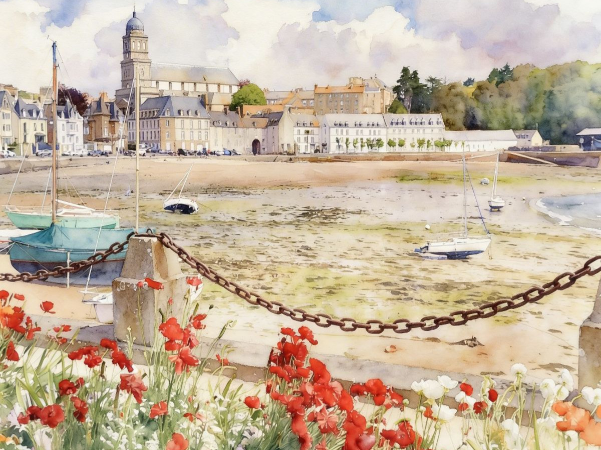 Blick auf Saint Malo