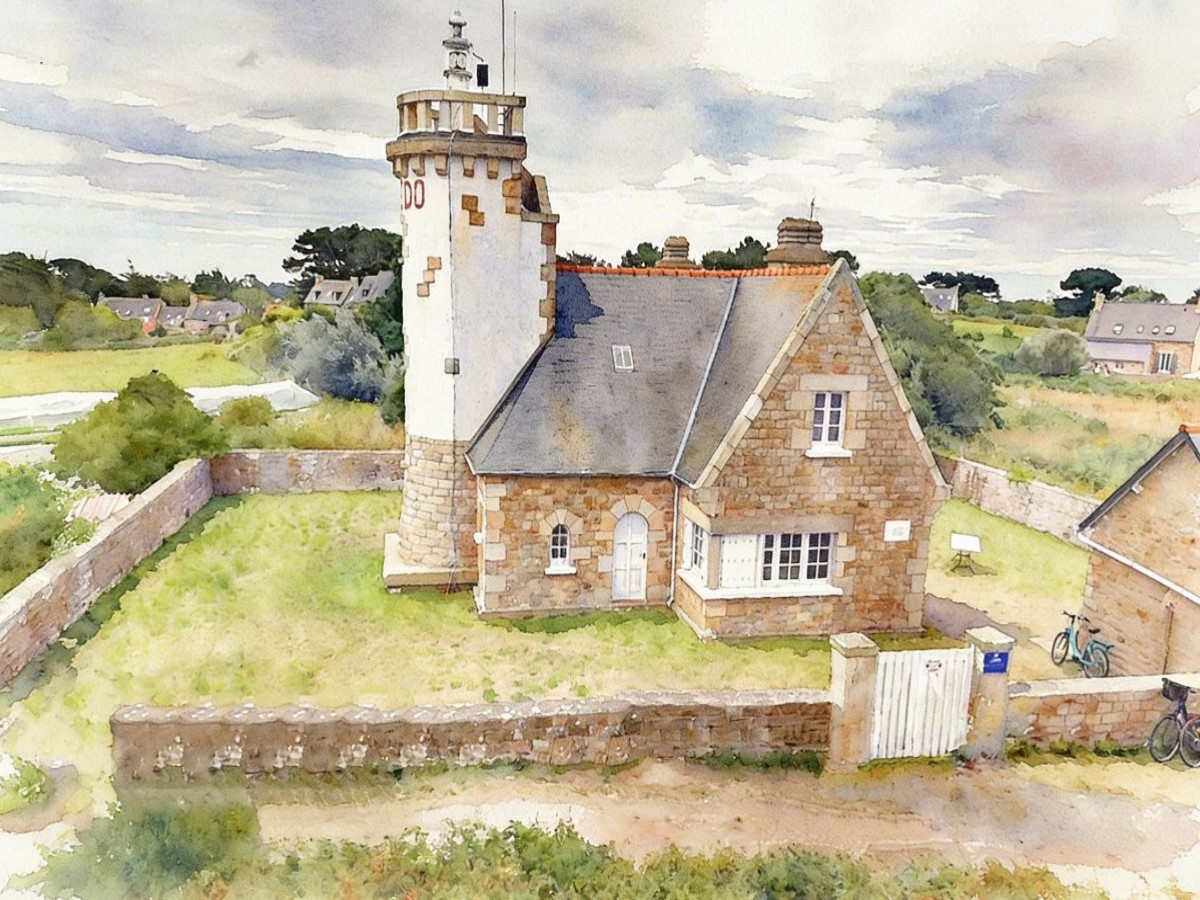 Phare du Roseido in der Bretagne