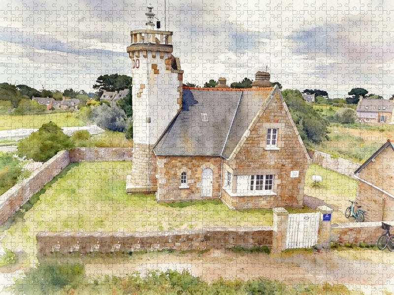 Phare du Roseido in der Bretagne
