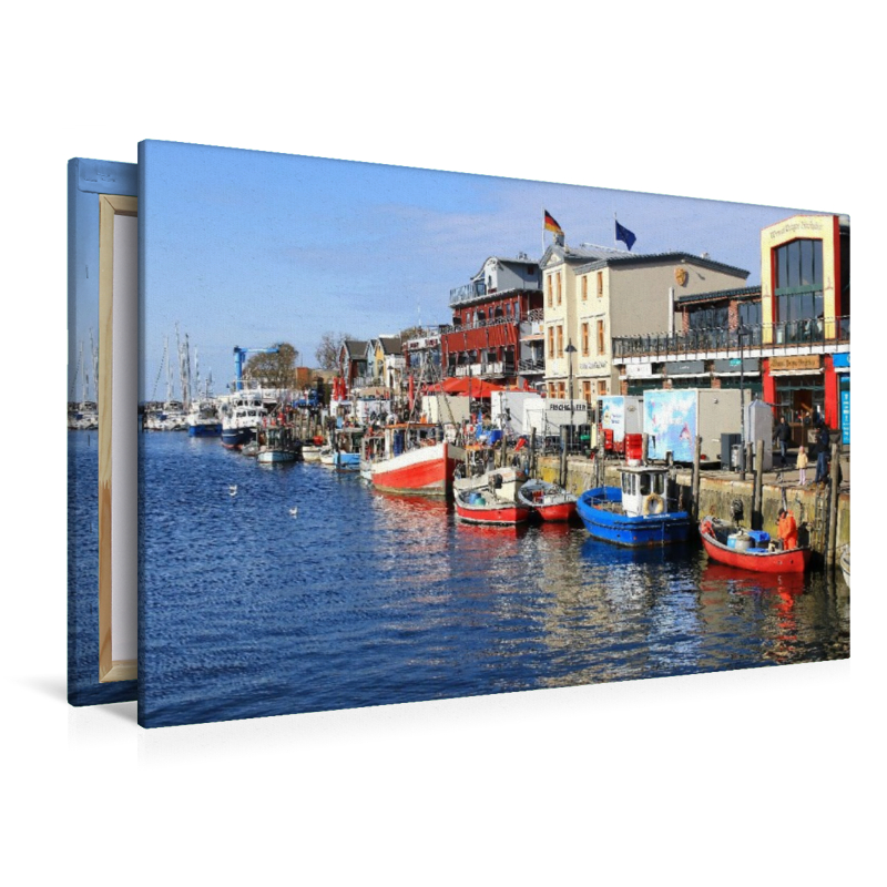 Warnemünde, Fischerboote am Alten Strom