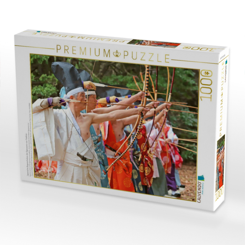 Japanische Bogenschützen der Ogasawara-ryu Tradition