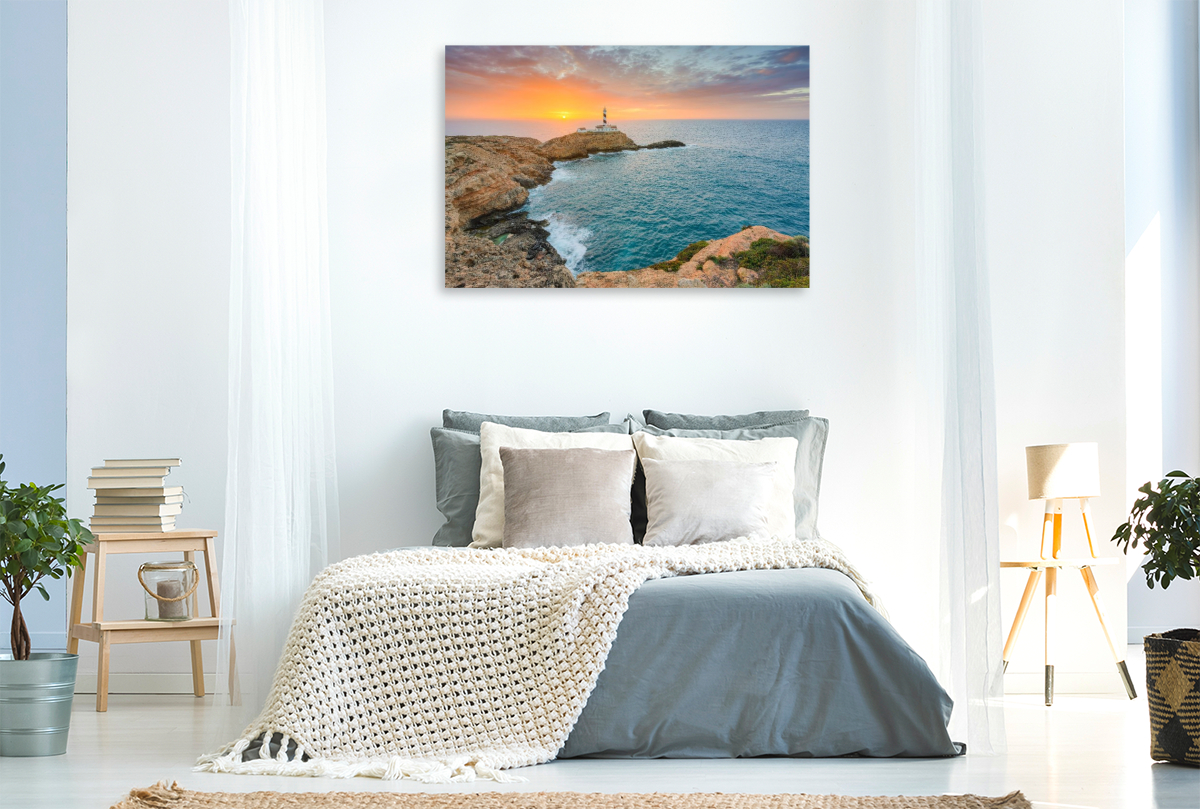 Sonnenaufgang am Faro de Cala Figuera auf Mallorca
