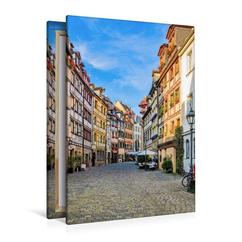 Mittelalterliche Fachwerkhäuser in der Weißgerbergasse