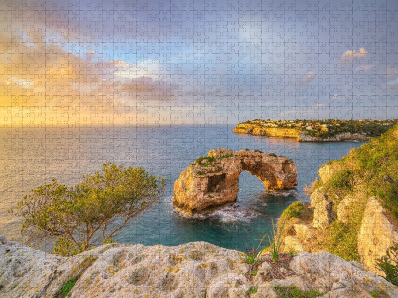 Es Pontàs auf Mallorca im ersten Licht des Tages