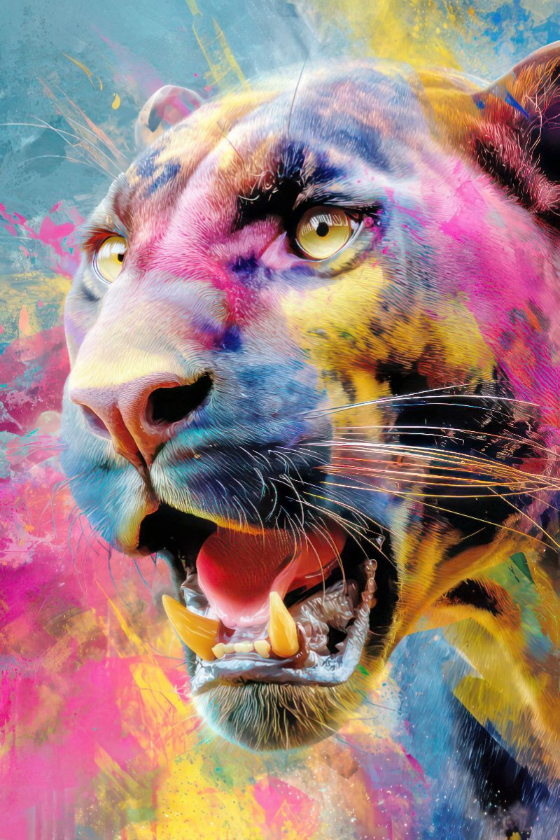Neo expressive Tierportraits