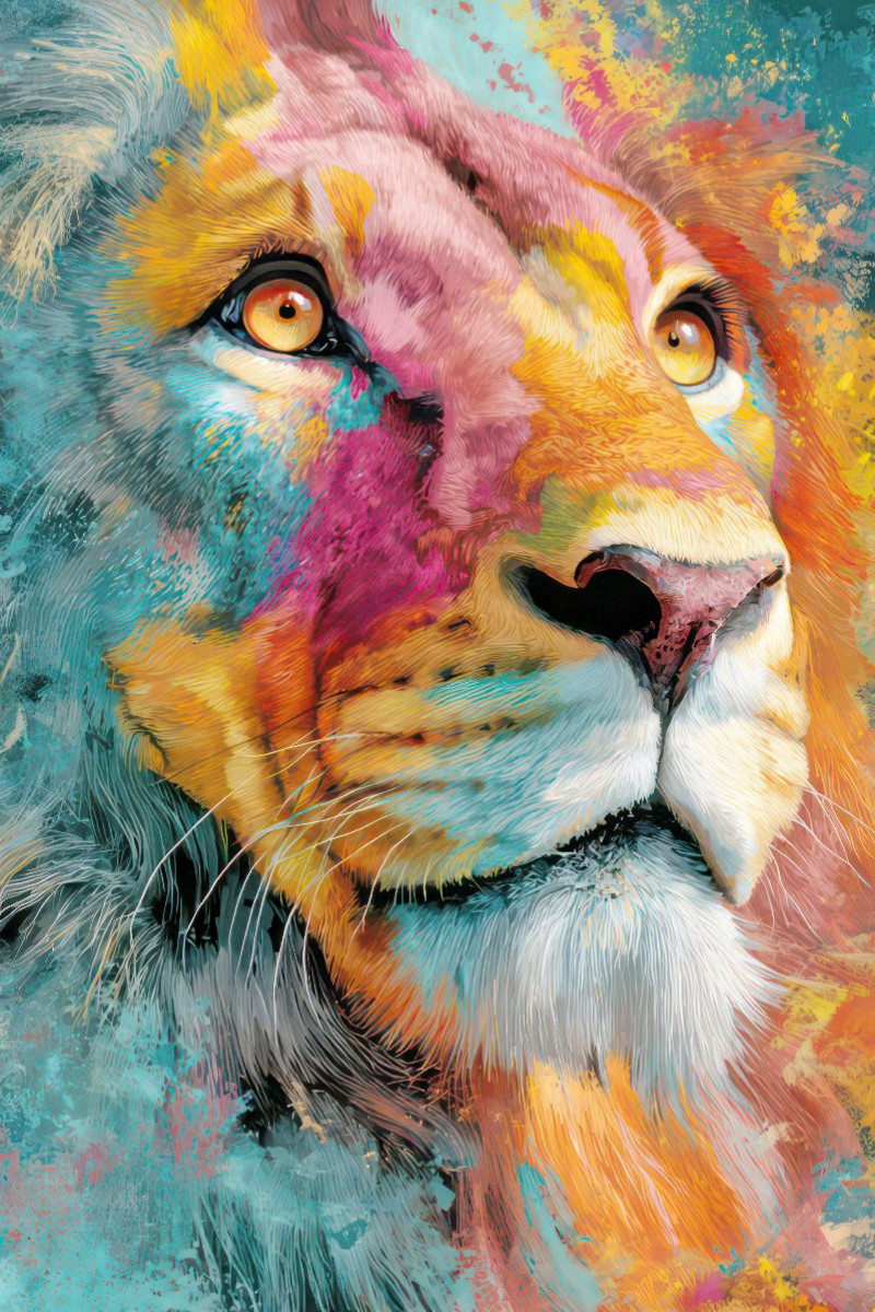 Neo expressive Tierportraits