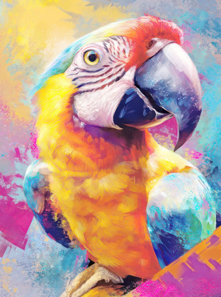 Neo expressive Tierportraits
