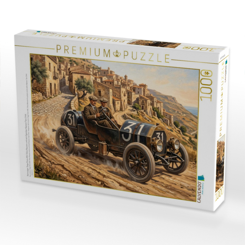 Rennsieger Targa Florio 1913: Felice Nazzaro und sein Eigenbau Nazzaro Tipo 2/4.4.