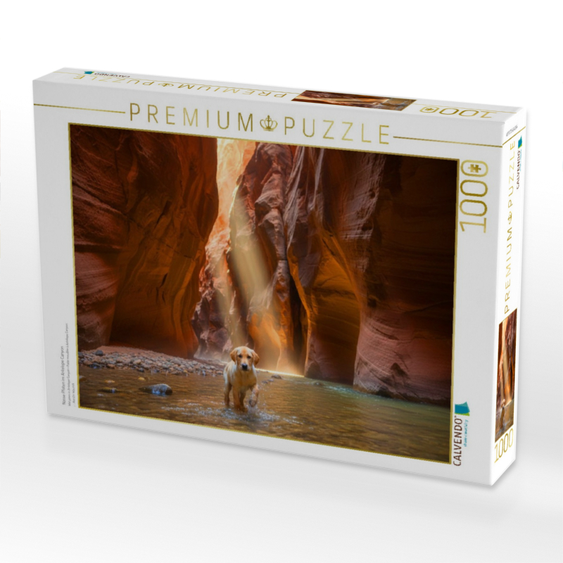 Nasse Pfoten im Antelope Canyon