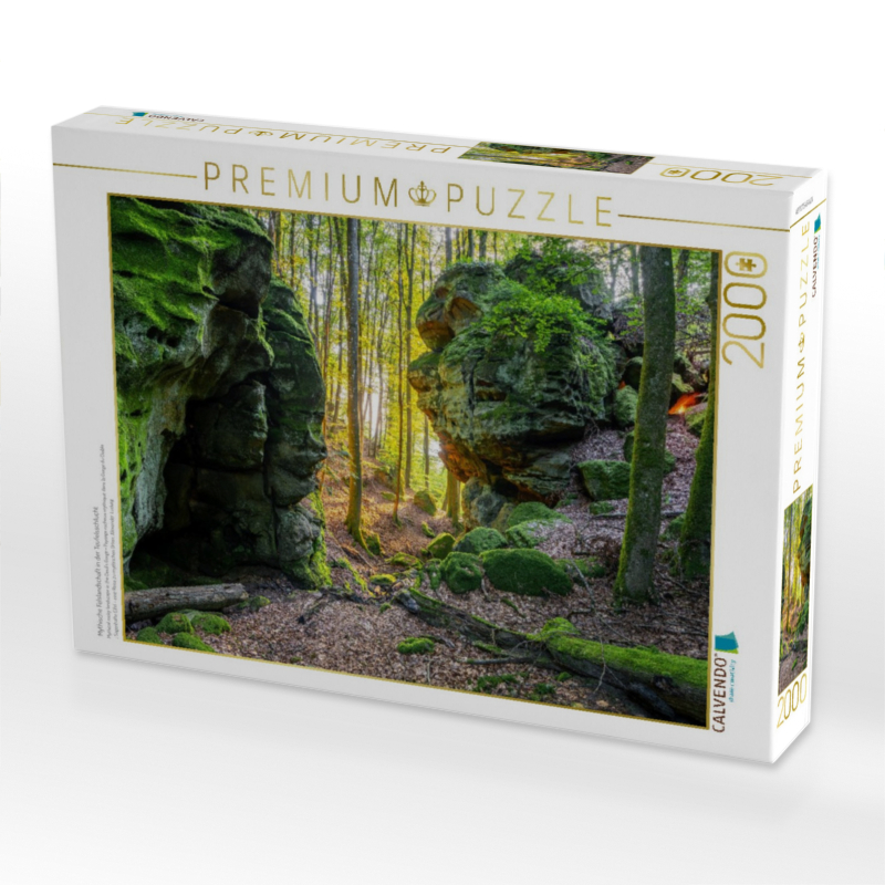 Mythische Felslandschaft in der Teufelsschlucht