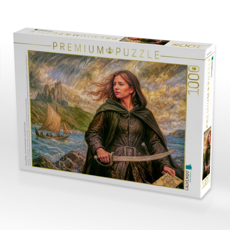 Grace O’Malley - Irische Piratenkönigin in dramatischer Szene