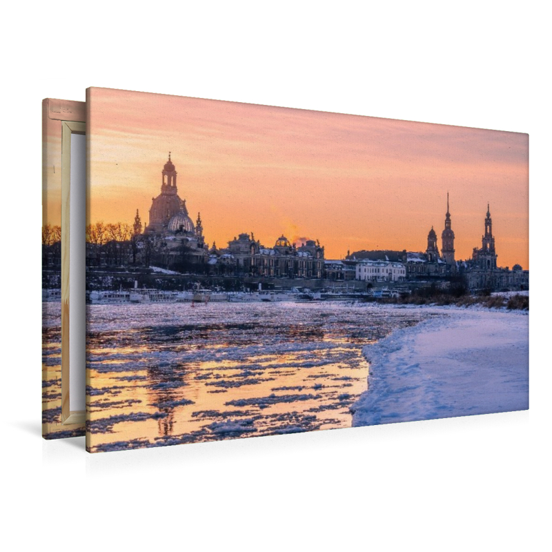 Eisiges Dresden