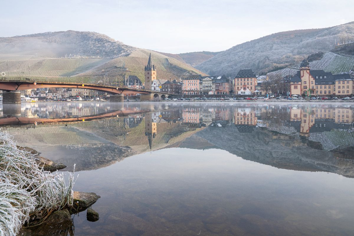 Frostige Adventszeit an der Mosel bei Bernkastel-Kues