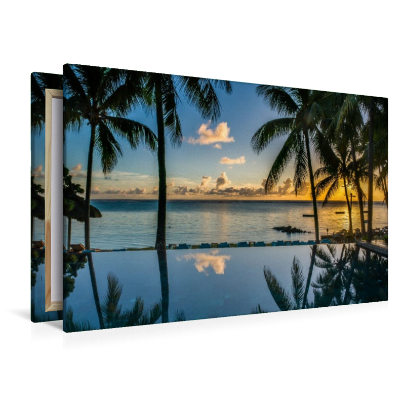Sonnenuntergang vor Mauritius