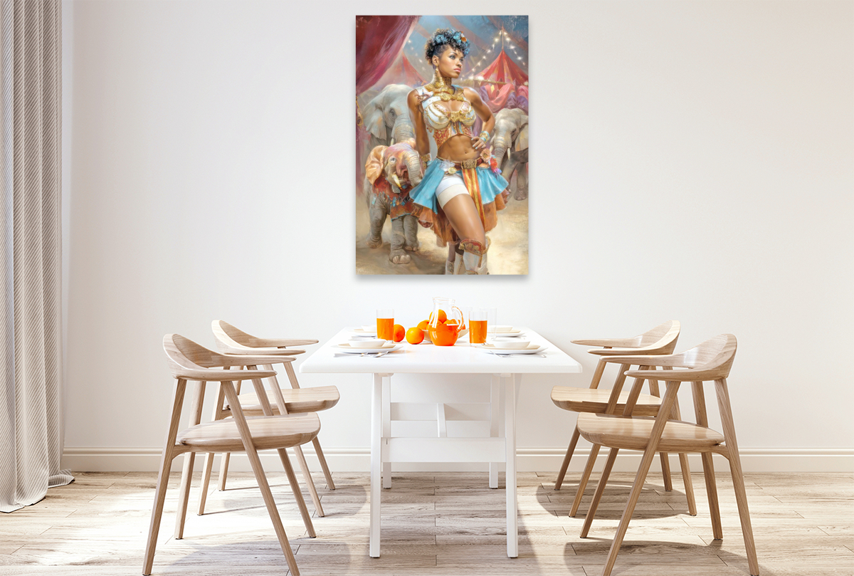 Zirkusgirls - Im Pin-up Stil
