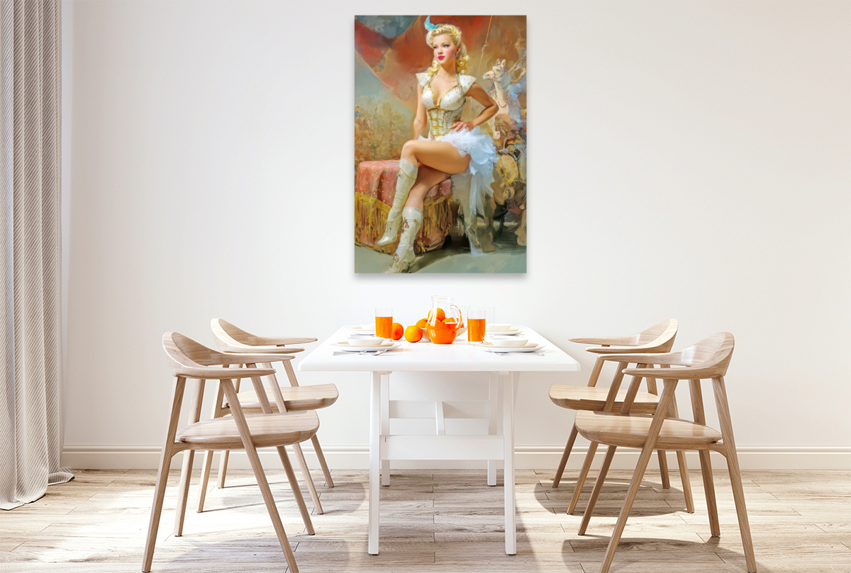Zirkusgirls - Im Pin-up Stil