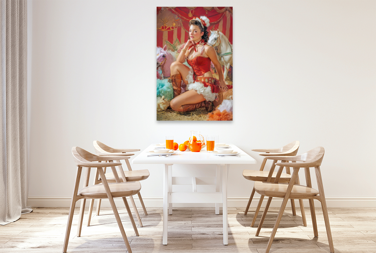 Zirkusgirls - Im Pin-up Stil