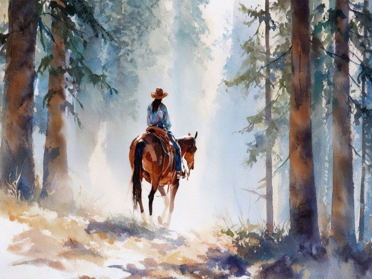 Ruhige Wildnis