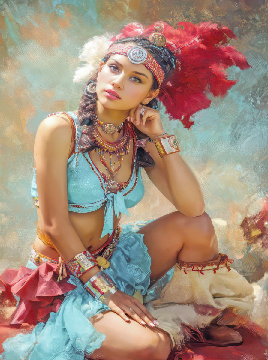 Zirkusgirls - Im Pin-up Stil