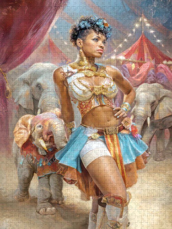 Zirkusgirls - Im Pin-up Stil