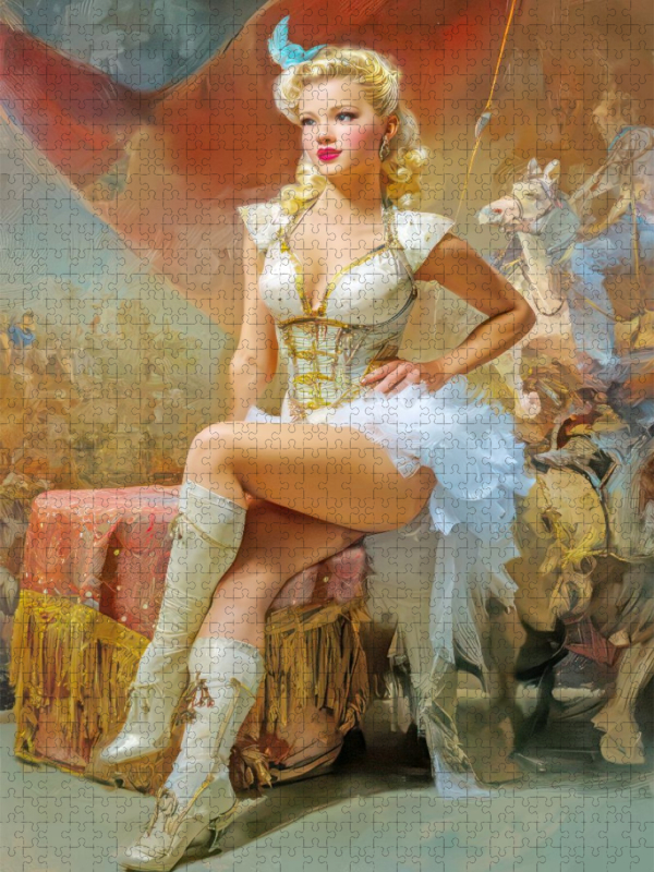 Zirkusgirls - Im Pin-up Stil