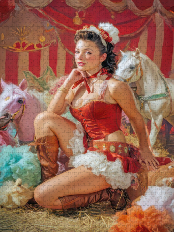 Zirkusgirls - Im Pin-up Stil