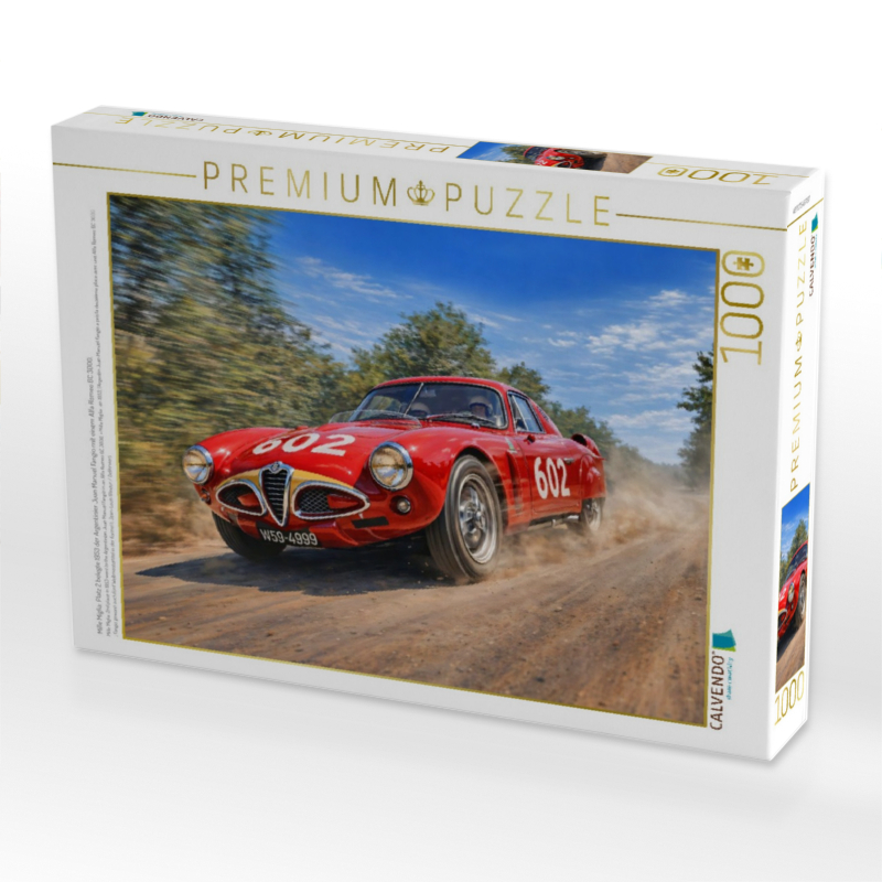 Mille Miglia: Platz 2 belegte 1953 der Argentinier Juan Manuel Fangio mit einem Alfa Romeo 6C 3000.